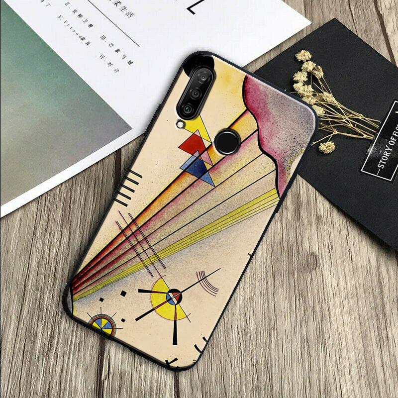 Wassily Kandinsky Abstract For Huawei Nova 7i 3i 8i 11 12i 10 9 SE Y60 Y61 Y70 Y72 Y73 Y90 Y91 P20 P30 Pro P40 Lite Case