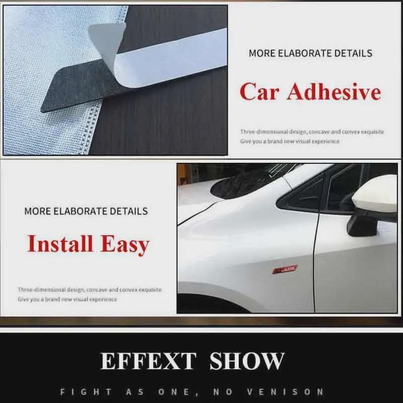 Metal ST Line Sticker Car Fender Emblem For Foc-us Mk4 MK3 4 EDGE Fiesta Ecosport Mond-eo MK5 ST Line Logo Accessories