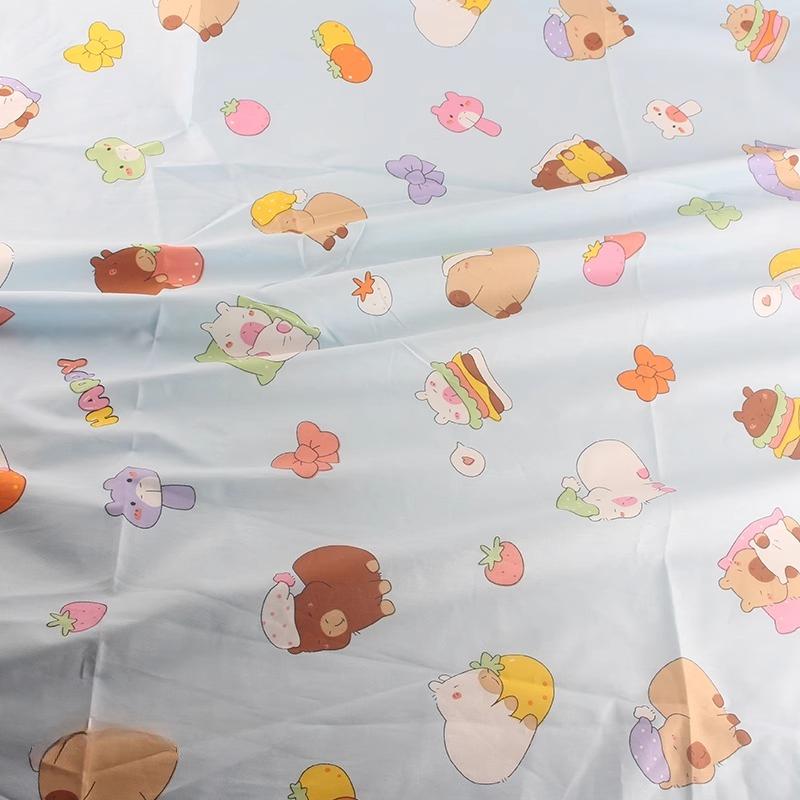 Cute Cartoon Printing Cotton Fabric Handmade Diy Clothing Decorative Fabric Tablecloth Backpack Handmade Baby Fabric 100x160cm