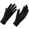 Women's Ice Silk Sun Protection Gloves - Lightweight, Breathable, Anti-Slip, UV Shield for Summer Cycling.