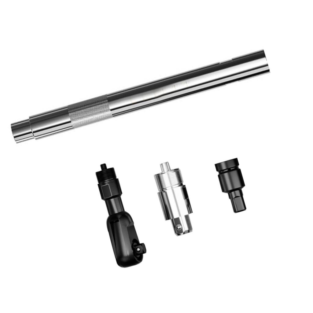 3 In 1 Offset Impact Extension Wrench Alloy Steel Automatic Ratchet Wrench Extender for Tight Spaces