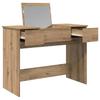 Cosmetic Table with Drawers Artisan Oak 100 X 45 X 76 Cm