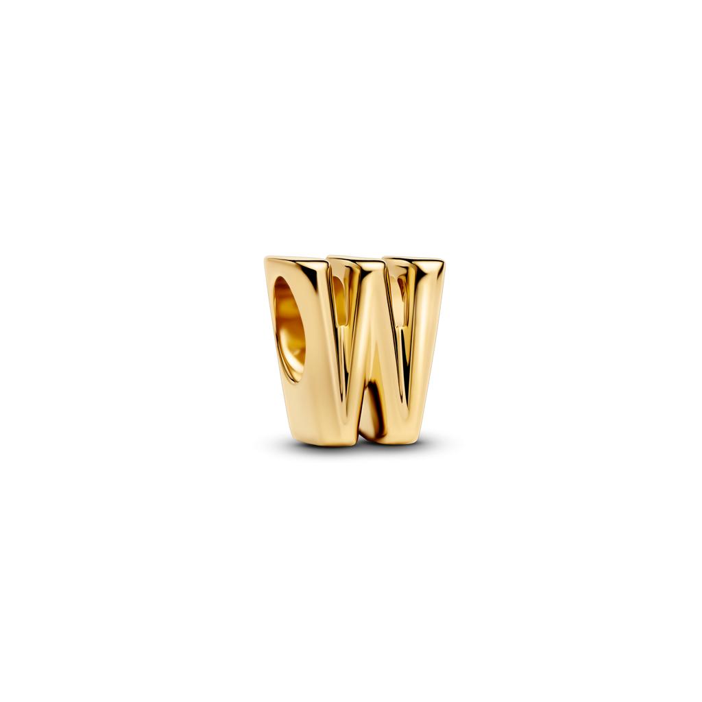 Hot Copper 26 Letters Alphabet AZ Charm Bead Charms Bead Golden Pendant Compatible With Authentic Bracelets Necklaces Do It Yourself Jewellery Women