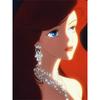 Disney 5D DIY Diamant Malerei: Ariel Die kleine Meerjungfrau Klassischer Zeichentrickfilm Voll-Diamanten Mosaik Kunst Wanddekorations-Set