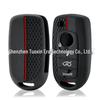Fiat 500X & Tipo Egea 4-Button Silicone Key Cover with Honeycomb Pattern