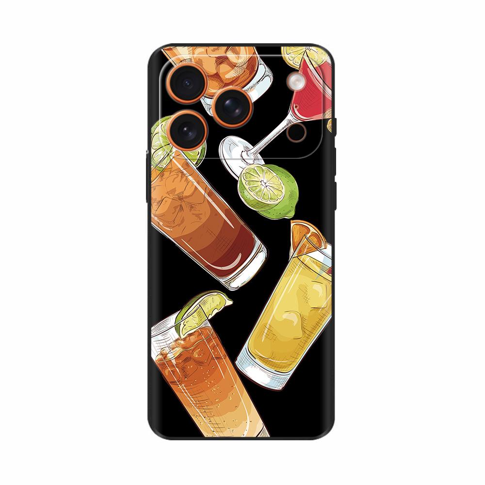 Luxury Silicone Anti-drop Case For iPhone 17 Pro Max Soft Case For iPhone 17 Pro Cases For iPhone17 Air Bumper Cover Fundas Capa