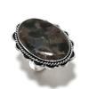 Larvikite Stone Handmade 925 Sterling Silver Jewelry Ring Size 10 W1b70