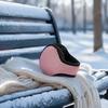 Cozy Polar Fleece Ear Warmers Foldable Winter Muffs for Men Women, Warm Warmers, Cold Weather Protection Gear Portable Outdoor Covers Running,
