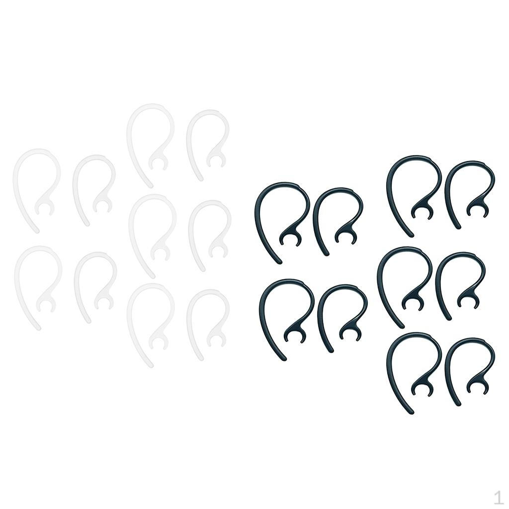 

10 Pairs Replacement Earhook Ear Earloop Clip for Headset