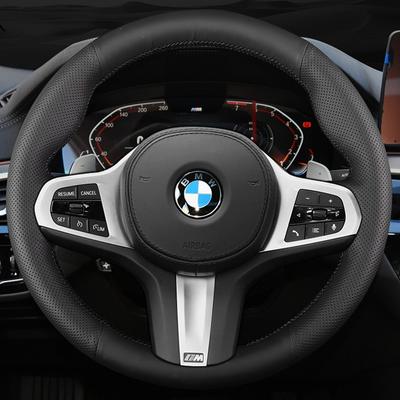 Custom Steering Wheel Braid Cover Genuine Leather 100% Fit For BMW M Sport G20 G30 G31 G32 G21 X3 G01 G02 X4 G05 X5 G14 G15 G16