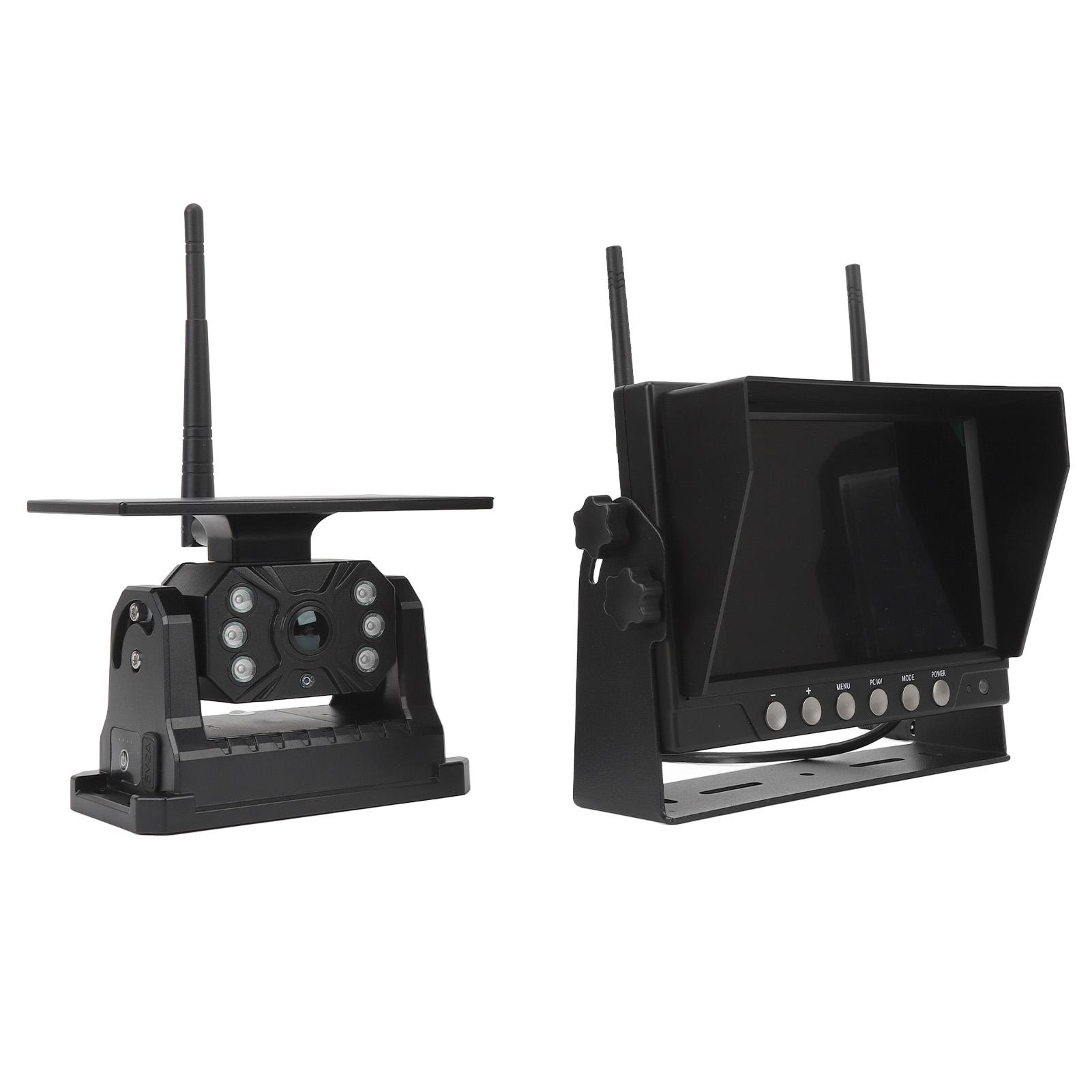 

Беспроводная камера заднего вида на солнечных батареях с магнитным креплением, высокой четкостью изображения и 7-дюймовым IPS-экраном для камеры заднего вида