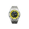 Customized Watch Modified Series Hand-inlaid Full Diamond Case Black and Yellow Bumblebee Color GA2100-7A(Watch6-GaiZhuang-ManZuanDaHuangFeng)