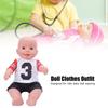 T-Shirt Baby Doll Clothes 18Inch Baby Doll Clothes Exercise Outfit Children Birthday Gift(QD18-048 )