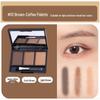 Three-Color 3D Waterproof Eyebrow Powder: Smudge-Proof, Long-Lasting, Beginner-Friendly