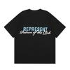 Mens Oversized Vintage Washed Cotton T-Shirt With Cartoon Animal Print Streetwear Loose Fit Short Sleeve Tee