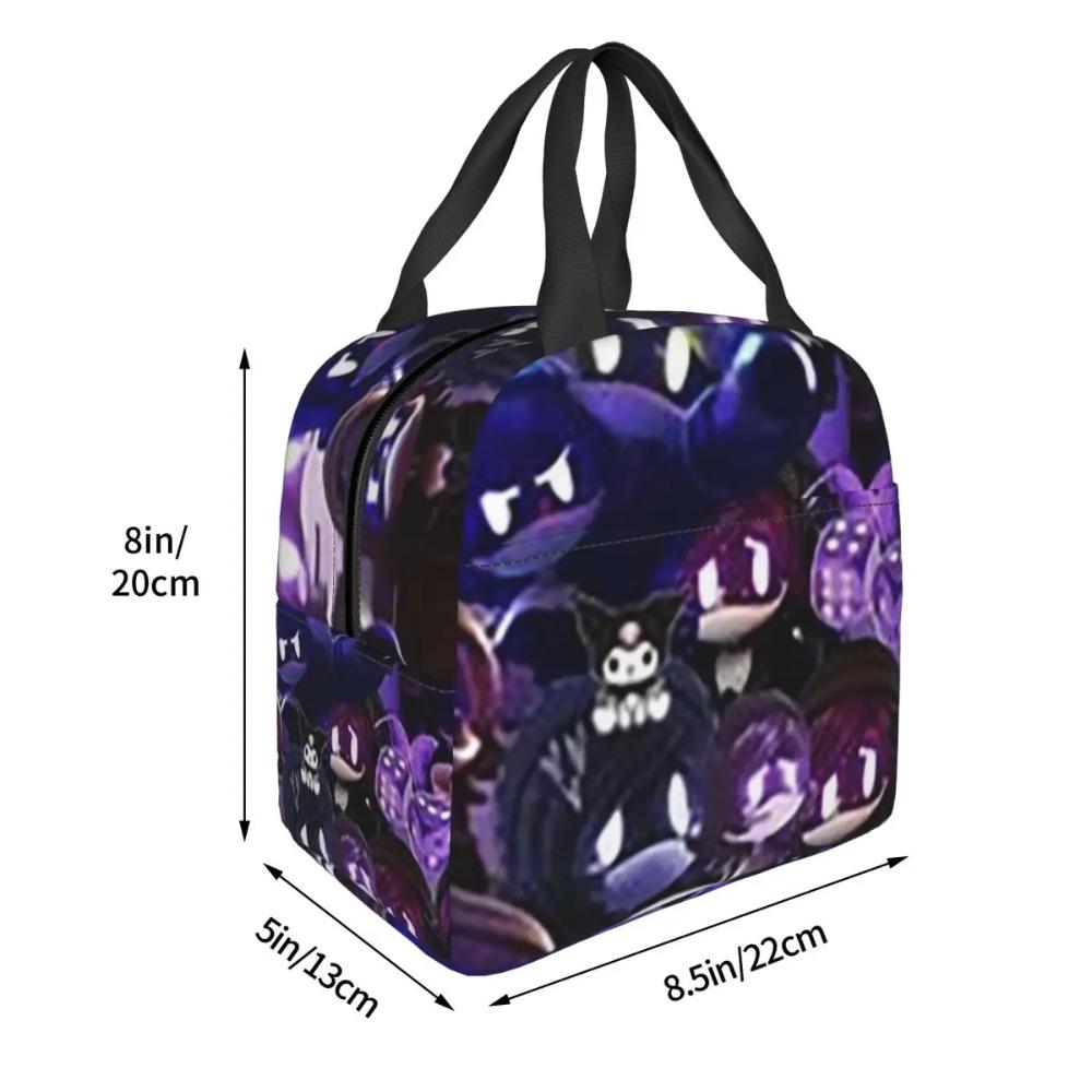 Morddrohnen Uzi Collage Isolierte Lunchtasche für Damen Büro-Kühlbox Thermische Lebensmittelbox Tragbare Lunchboxen Behälter