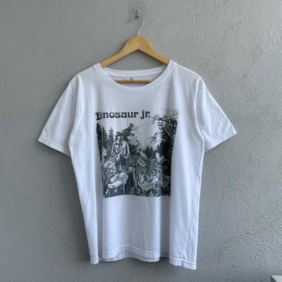 Dinosaurier Jr.. Tee Musik Weiß Unisex Volle Größe S bis 4XL