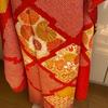 Used Furisode, coming-of-age ceremony, wedding ceremony, shibori