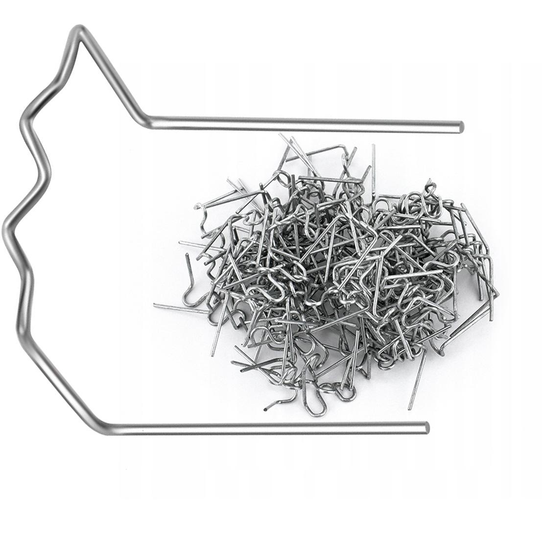 

Rosfix Zszywki do Plastiku 90° 0,8mm – Trwałe Połączenia | 100 Sztuk | Wysokiej Jakości Tworzywo Sztuczne