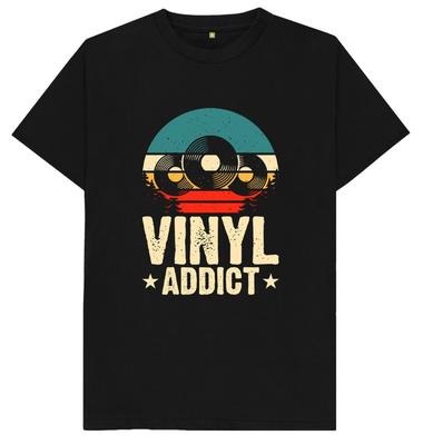 Maglietta Addicted al Vinile