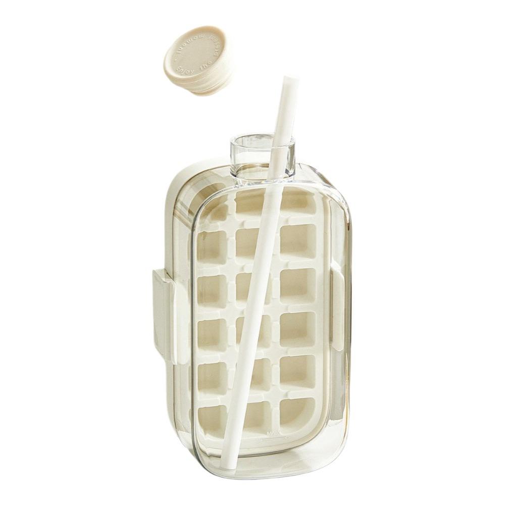 No Touch Design Ice Cube Mold Press Type Ice Make Bottle Cooling Cup Water Bottle  Whiskey Drinks