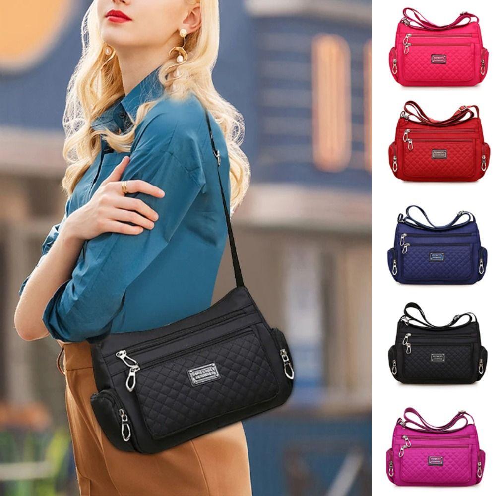 

Нейлоновая сумка через плечо, повседневная сумка, прочная сумка-мессенджер для женщин