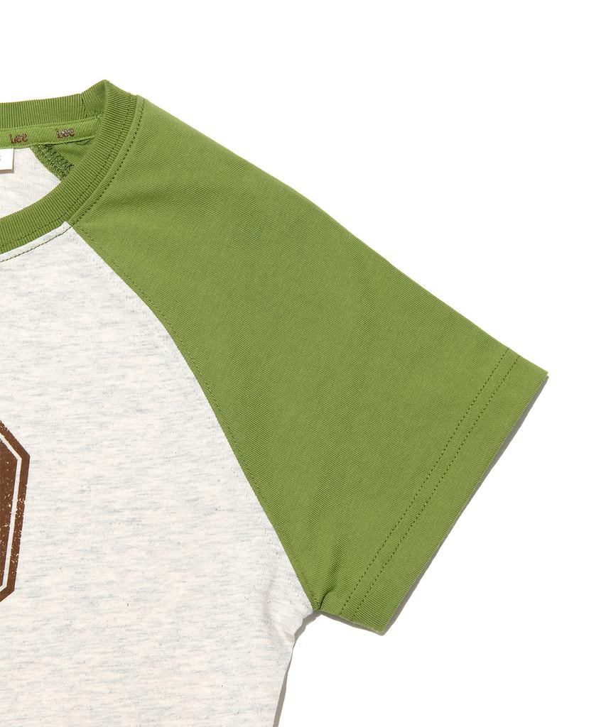 LEE Women Raglan Typo T-Shirt Oatmeal