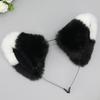 Plush Beast Ear Hairband Animes Maid Headband Cosplay Party Dress Up Hair Decors