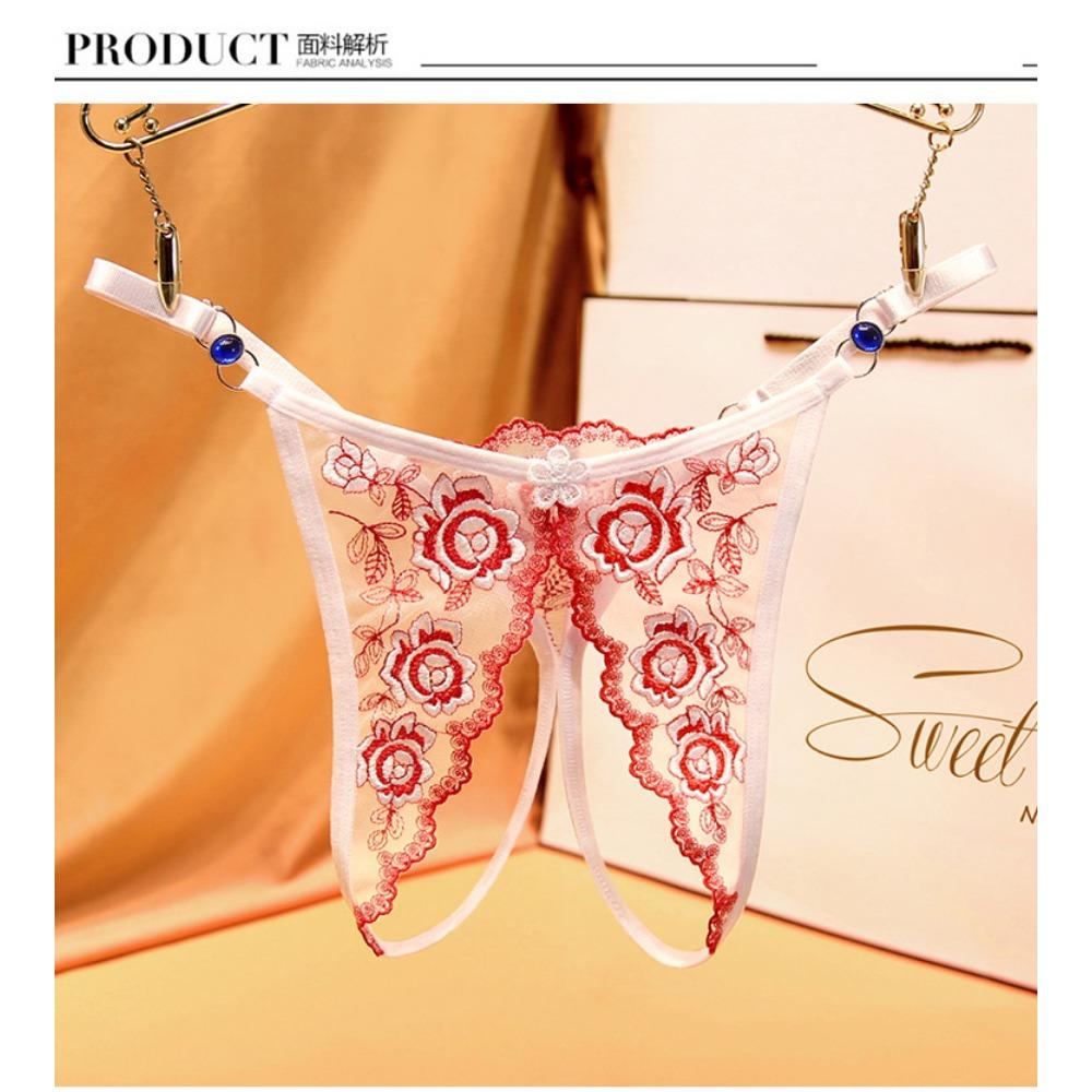 Light Ripe Women's Fancy Adjustable Belt Women's Large Size Panties Sexy Open Crotch Bed Hot Flirting Temptation Thong