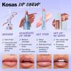 Kosas Wet Lip Oil Aufpolsternde Peptid-Lippenbehandlung Glanz .15 Unzen 4,6 ml Quallen Klar