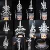 Miao Silver Hat Necklace and Dong Ethnic Hair Accessories Set