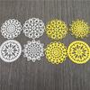 4 stk blonder sirkel metall skjærematriser for scrapbooking fotoalbum DIY Craft dies for julepapir kort kutte dies