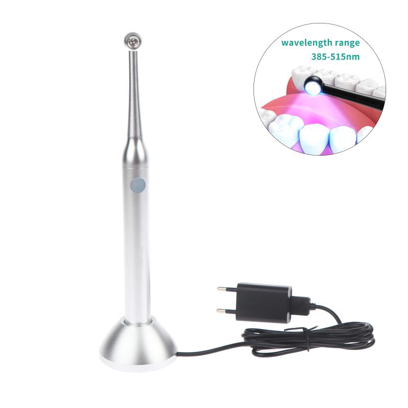 Lampada Led Fotopolimerizzante Dentale 1 Secondo Nero /Argento Alta Intensità Composito Ortodontista Attrezzatura Odontoiatrica