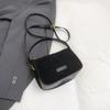 Elegant Faux Suede Leather Shoulder Bag Solid Color Lightweight Pillow Bag Adjustable Strap Women's Handbag Casual Use