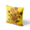 Oil Painting Pillowcase Sofa Cushion Cover Sunflower Throw Pillow Cover Wedding Party Home Decor