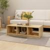 Day and Night - Day and Night Solid Pine Wood Coffee Table 110x50x34 Cm