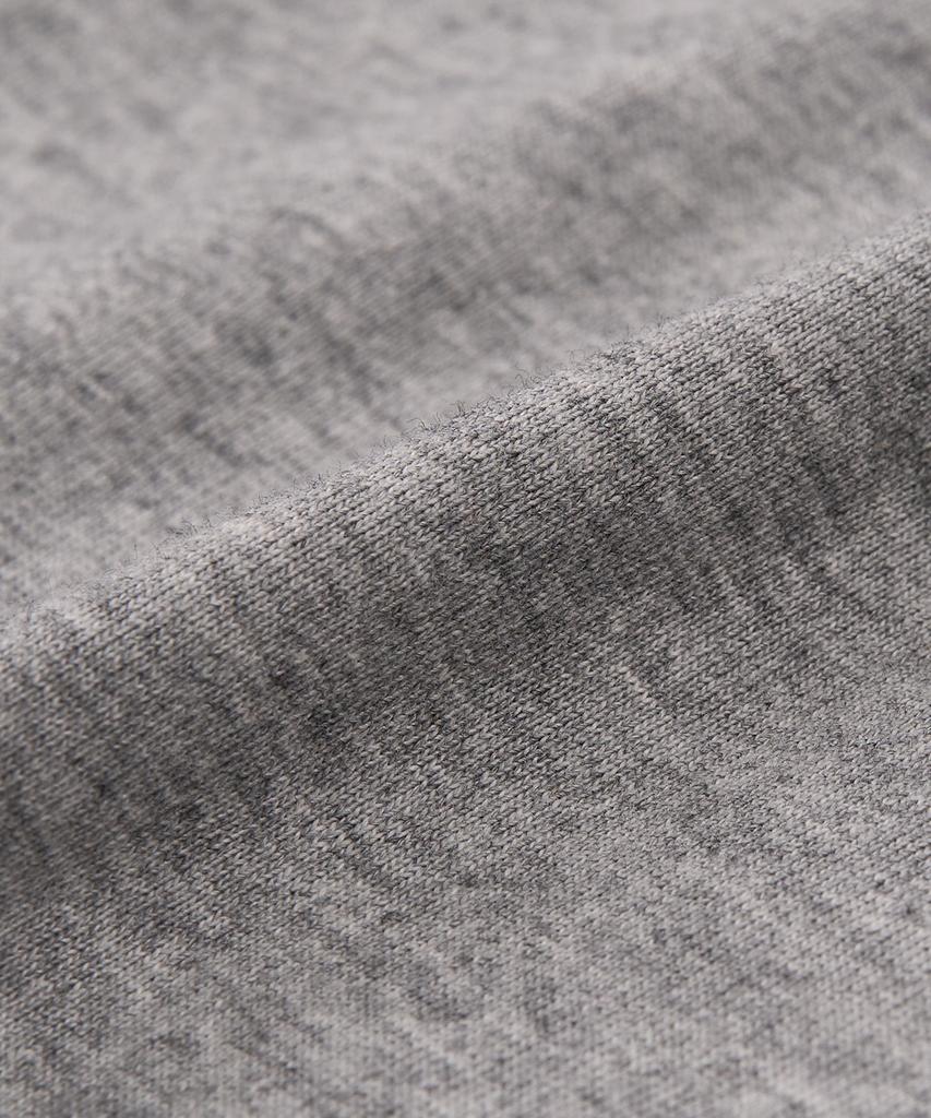 TOFFEE Round Neck Long Sleeve (Melange Grey)
