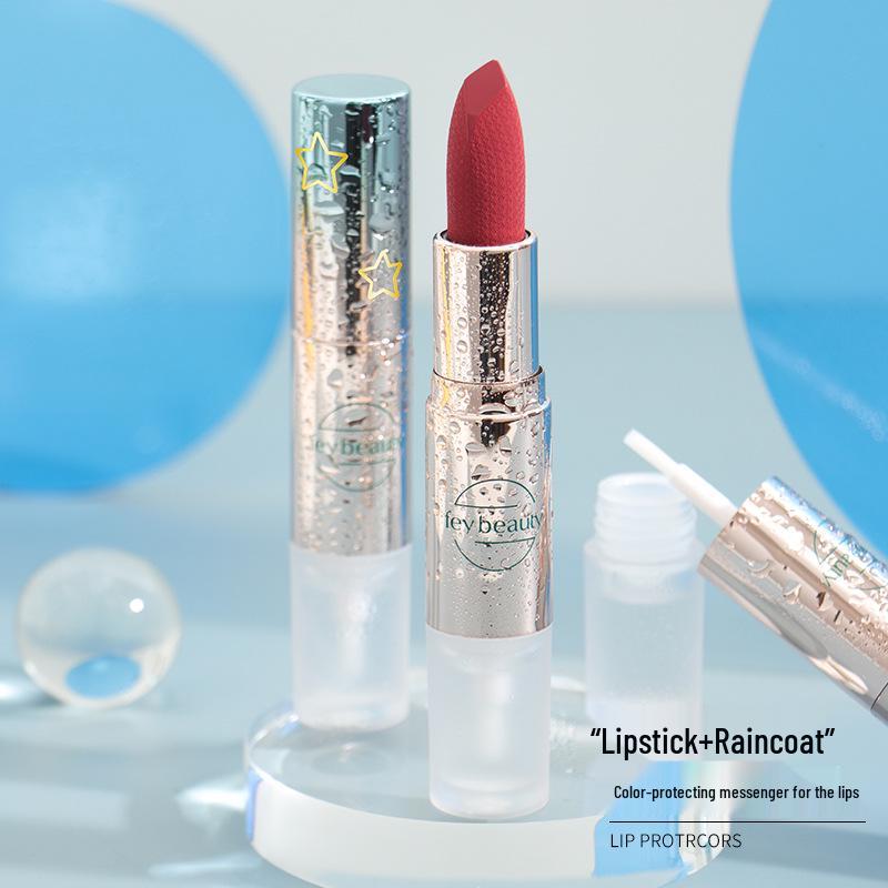 

Waterproof, No-Fade Lipstick in Milk Tea and Bean Paste Shades – Durable and Trendy