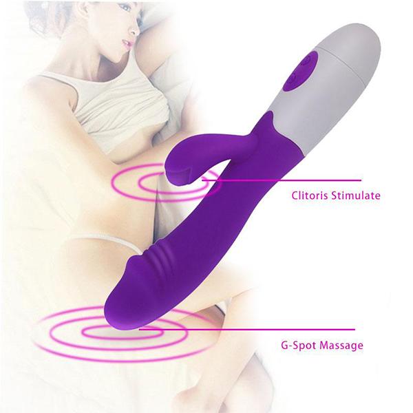 Dual Vibration G Spot Dildo Vibrator Adult Sex Toys for Woman Vagina Clitoris Stimulator Massager