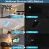 Sleep Aid Blackout Curtains Portable Curtain No Drilling Windows Blind Wrinkle-Free Easy Installation for Roof Window Nursery Home RV Car Light