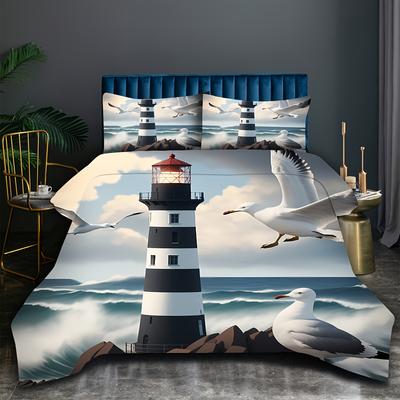 Beautiful Landscape Duvet Cover Set Soft Bedding Set Single Double Queen Size Bedding Set Bed Cover Set Home Decor