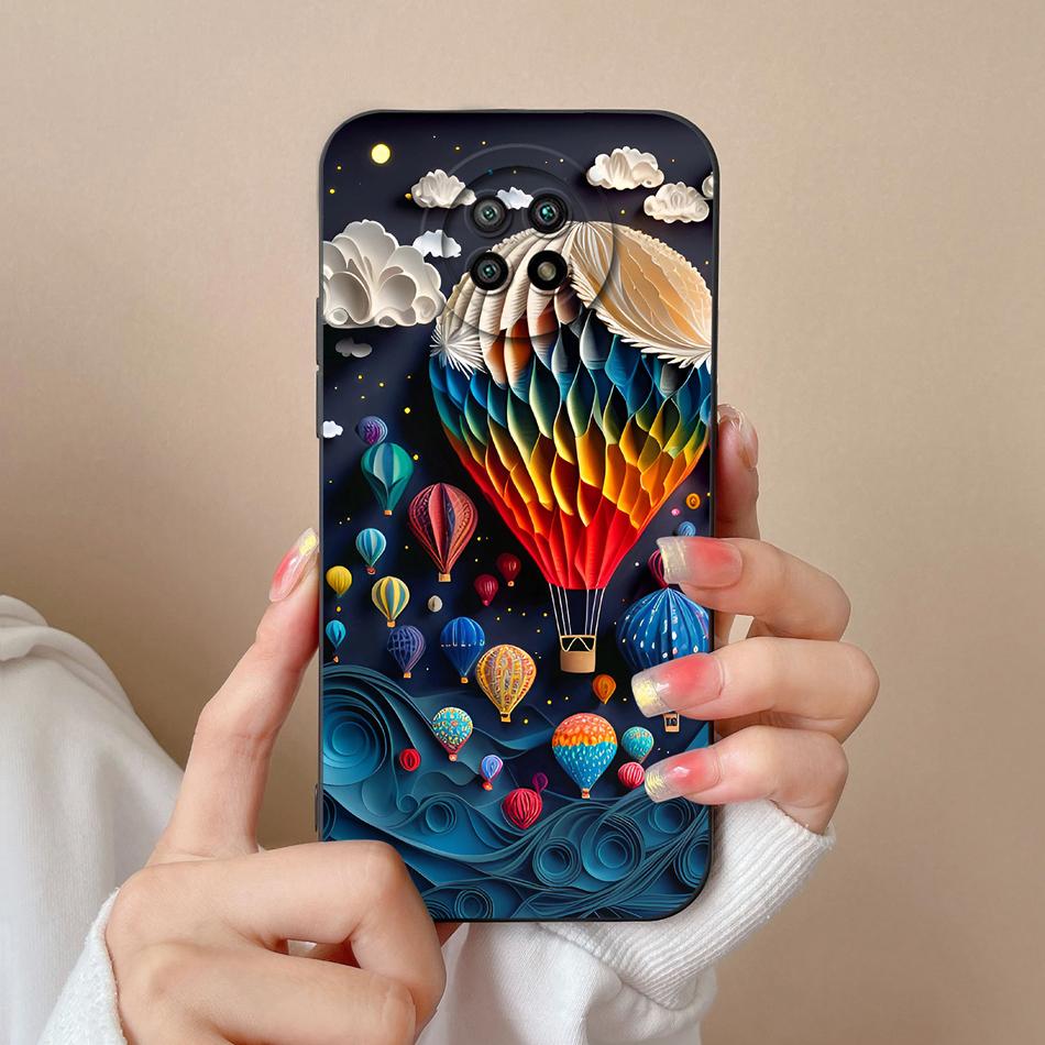 For Redmi Note 9T 9S Case Cute Trendy Back Cover For Xiaomi Redmi Note 9 S Note9t Soft Liquid Silicone Full Cover Design Fundas