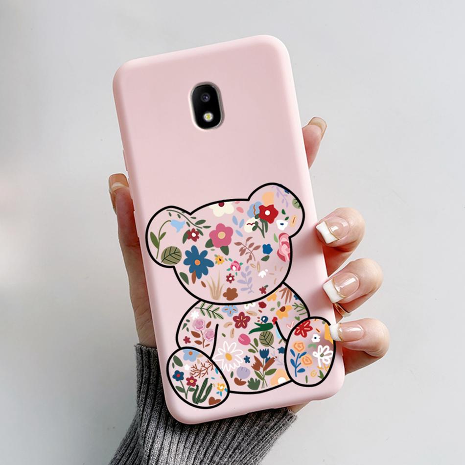 For Samsung Galaxy J7 2017 J5 2017 J3 2017 Case Cover Soft Silicone Cartoon Bear Coque For Samsung J5 2017 J730 j530 j330 Bumper