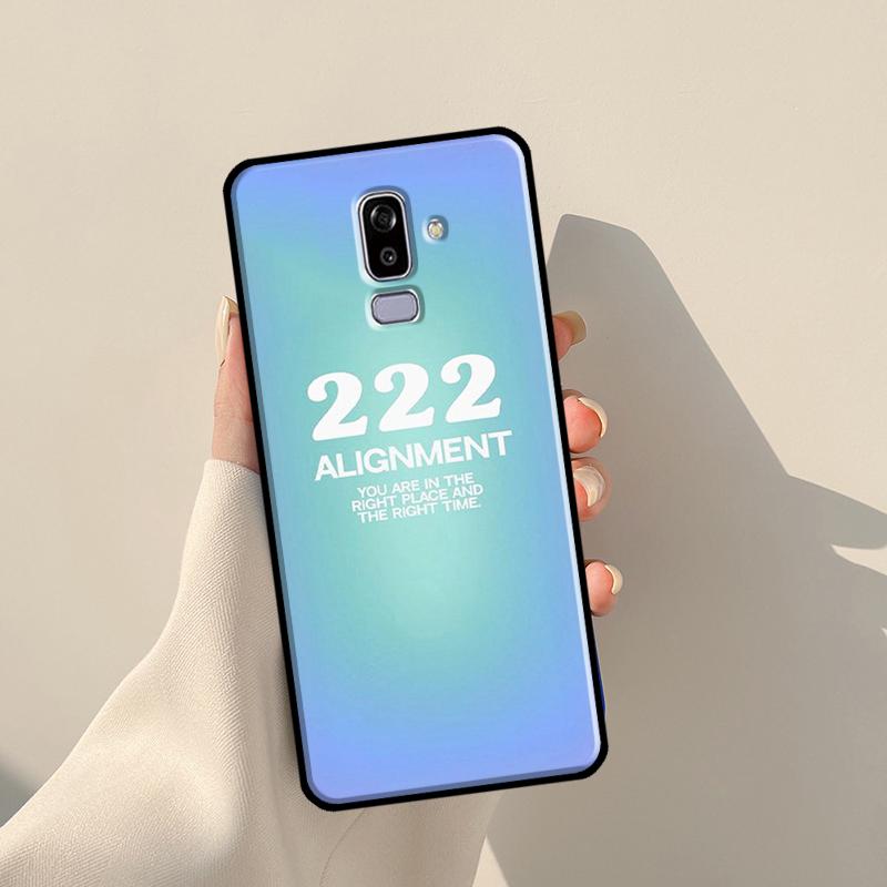 Angel Numbers Case For Samsung Galaxy J7 2016 A3 A5 J1 J3 J5 2017 A6 A7 A8 A9 J8 2018 J4 J6 Plus Cover