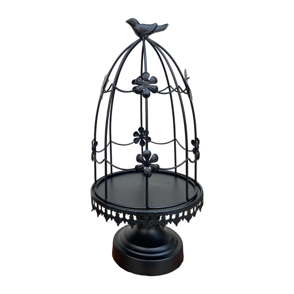 Birdcage Candle Holder Tealight Holder Decoration Club Rack Candle Stand for Dining Room Home Farmhouse Party Kitchen Counter