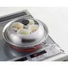 Yoshikawa Visible! Steamer for Frying Pans (24-26cm), with Glass Lid, Steaming Plate, Simply Place On Frying Pan, Stainless Steel, Steam Food, Tsubame