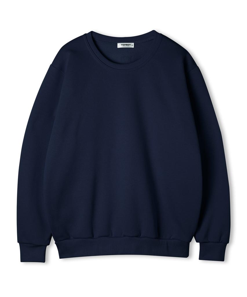 TOPBOY [2Pack] Essential Regular Brushed Sweatshirt 16 Colors (E Type)