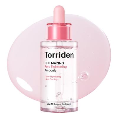 Torriden Cellmizing Kolagenová ampule pro dokonalé póry 30 ml Zlepšuje pružnost a pevnost s hydratačním korejským hydratačním přípravkem pro citlivou pleť