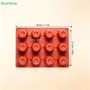 12 Holes Silicone Mold Muffin Cupcake Baking Tray Fluted Cake Pudding DIY Baking Kitchen Accessories