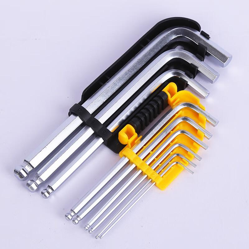 Набор Г-образных шестигранных ключей Штепсель CN (адаптер в комплекте)